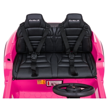 Autko dla dzieci Porsche Taycan Turbo S Różowy BDM0988.ROZ